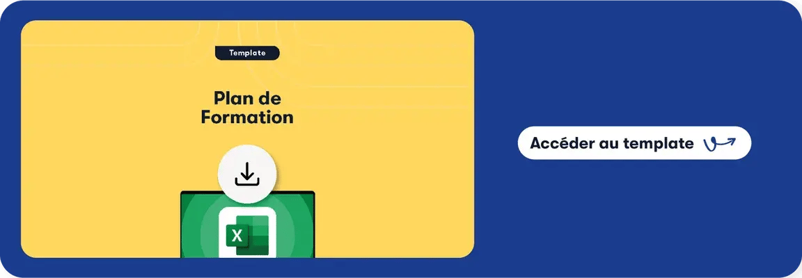 Télécharger le template plan de formation