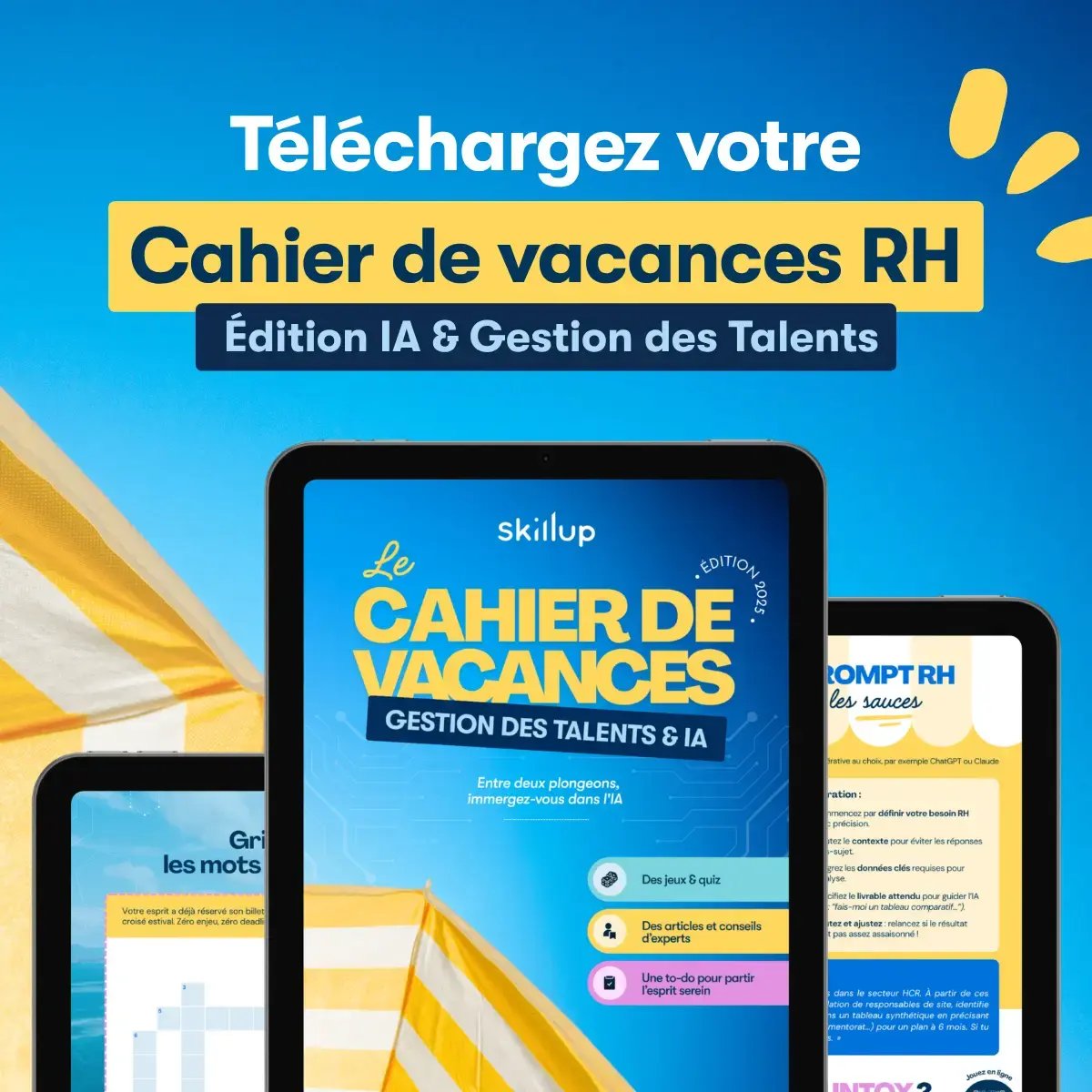 cahier de vacances rh