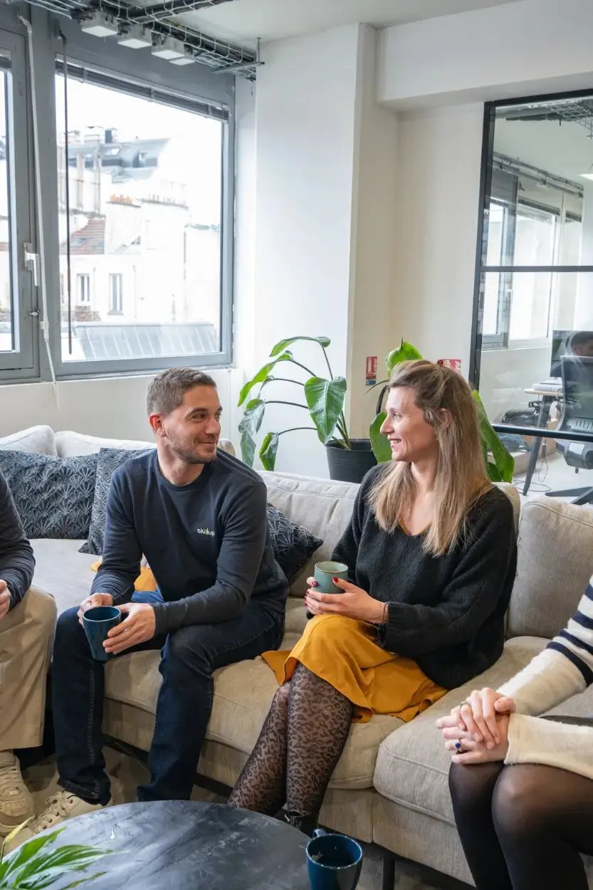 Deux collaborateurs de Skillup