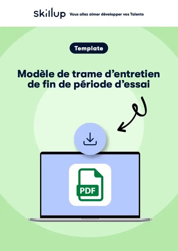 Skillup Couverture Template Entretien Fin Période Essai
