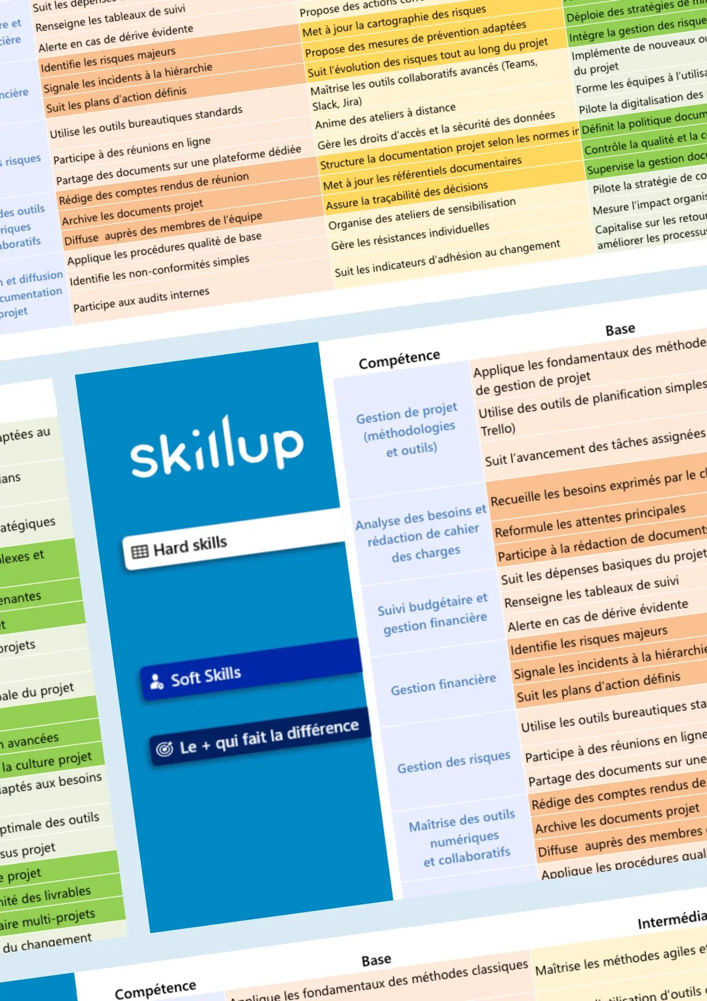 Template Matrice Competences Chef De Projet 2